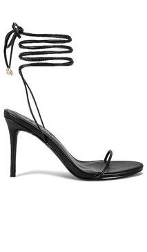 3.0 Barely There Lace Up Heel