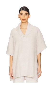 CozyChic Shawl Collar Poncho