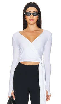 Featherweight Waist No Time Wrap Top