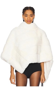 x REVOLVE Faux Fur Wrap