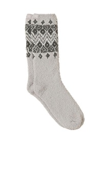 CozyChic Fair Isle Sock