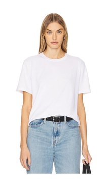 Cotton Cashmere Short Sleeve Tee