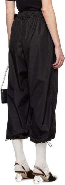 Black Bow Track Pants