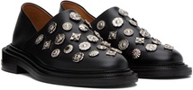 SSENSE Exclusive Black Decorated Loafers