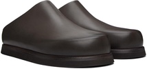 SSENSE Exclusive Brown Sabot Loafers