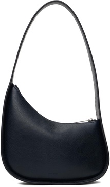 Navy Half Moon Bag