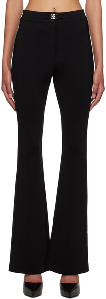 Black Flared Trousers