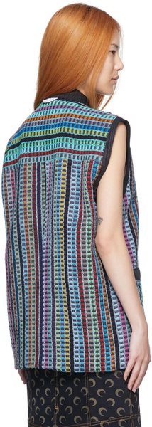 Multicolor Cotton Vest