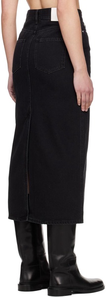 Black Rona Maxi Skirt