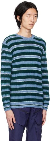 Blue & Green Toothpaste Sweater