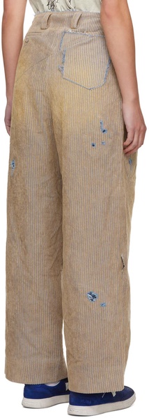 Beige Carid Trousers