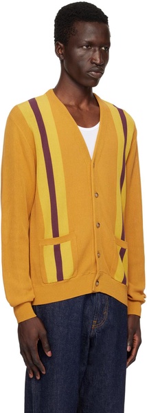 Yellow Stripe Cardigan