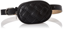 Steve Madden Basket Weave Belt Bag