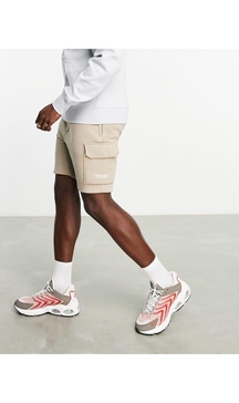 Marshall Artist siren cargo sweat shorts in beige