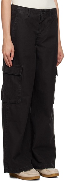 Black Baggy Cargo Pants