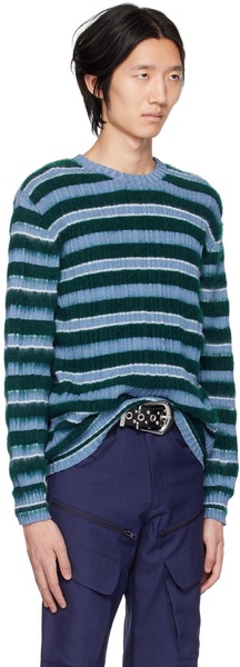 Blue & Green Toothpaste Sweater