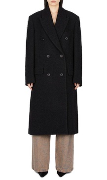 Acne Studios Double-Breasted Mid-Length Coat