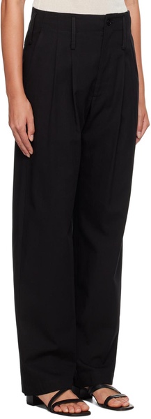 Black Abdou Trousers