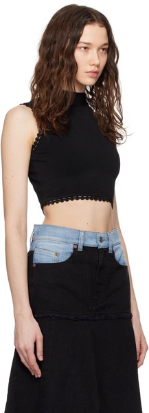 Black Scallop Trim Camisole