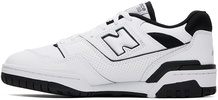 White & Black BB550 Sneakers