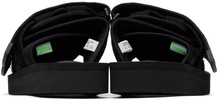 Black Suicoke Edition Moto Sandals