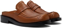 Brown Curve MU03 Slip-On Loafers