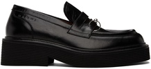 Black O-Ring Loafers