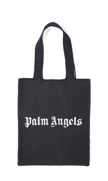 Palm Angels Logo Printed Tote Bag