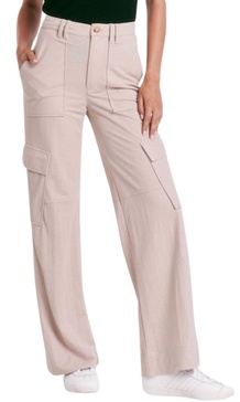 cairo cargo pants in moonstone