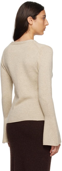 Beige Cirane Cardigan