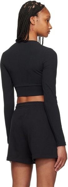 Black Essentials Long Sleeve T-Shirt