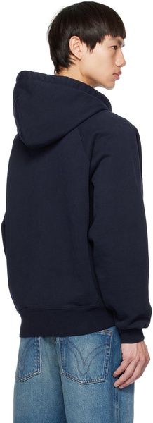 Navy Ami De Cœur Hoodie