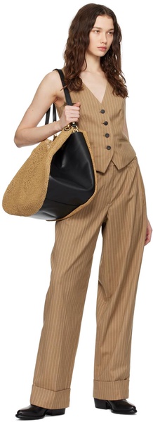 Beige Marianne Trousers