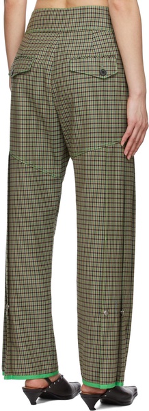 Green Celina Trousers