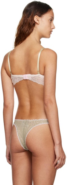 SSENSE Exclusive Pink Priscilla Bra