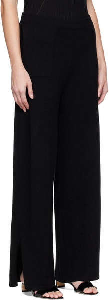 Black Vented Lounge Pants