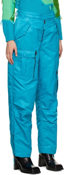 Blue Kaia Flight Trousers