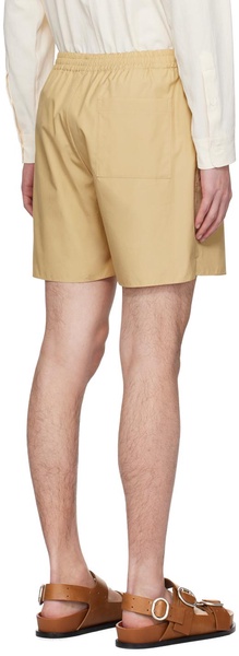 Beige Vent Shorts