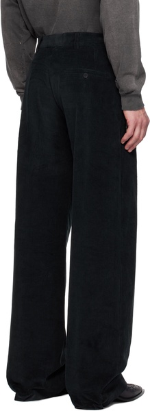 Black Corduroy Trousers