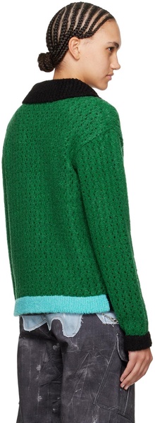 Green Elass Cardigan