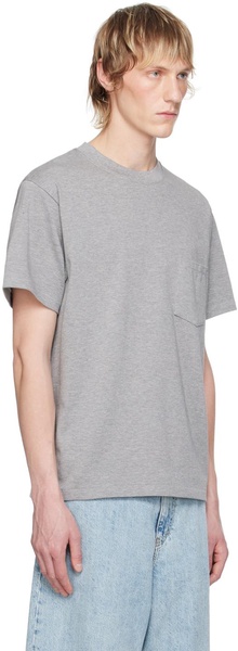 Gray Crewneck T-Shirt