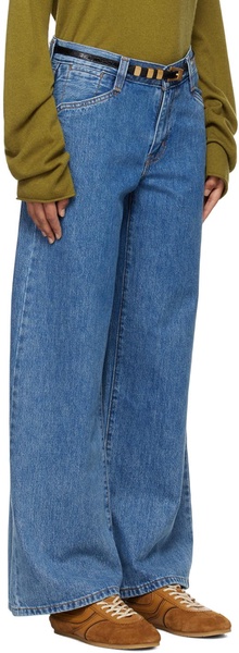 Blue '94 Baggy Wide Leg Jeans