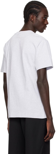 Gray Les Classiques 'Le T-Shirt Gros Grain' T-Shirt