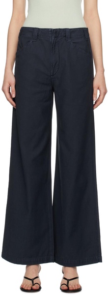 Navy Paloma Trousers