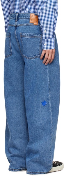 Blue TRS Tag Jeans