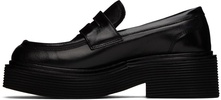 Black Piercing Loafers