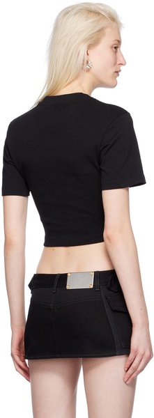 Black Workwear Corset T-Shirt