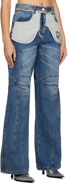 Blue Madison Contoured Jeans