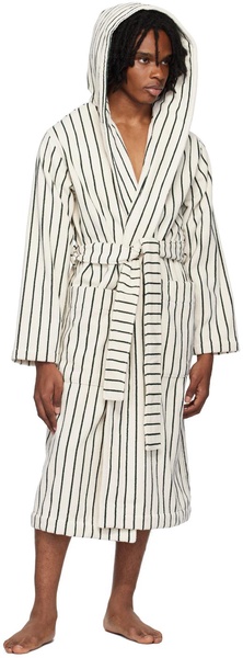 Off-White Hooded Bathrobe