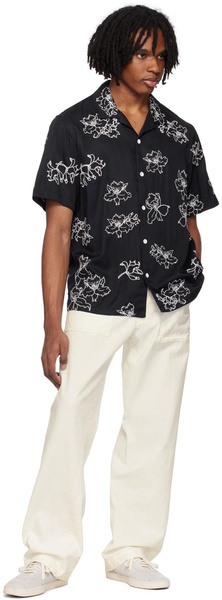 Black Avery Resort Shirt